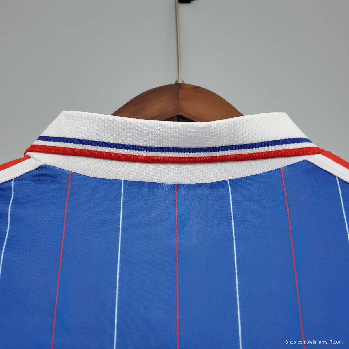 Retro France 1982 home Soccer Jersey