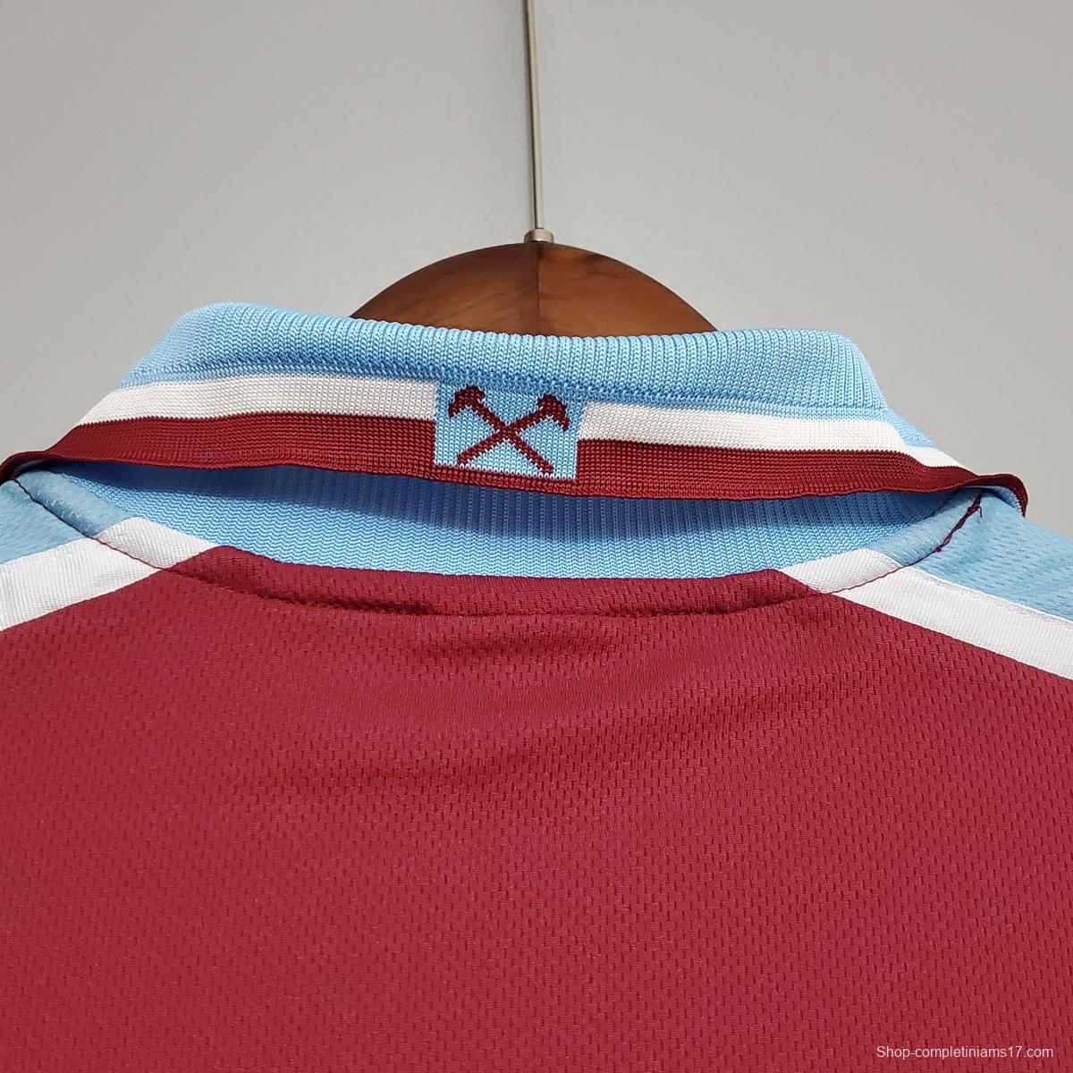 Retro 99/01 West Ham United Home Jersey