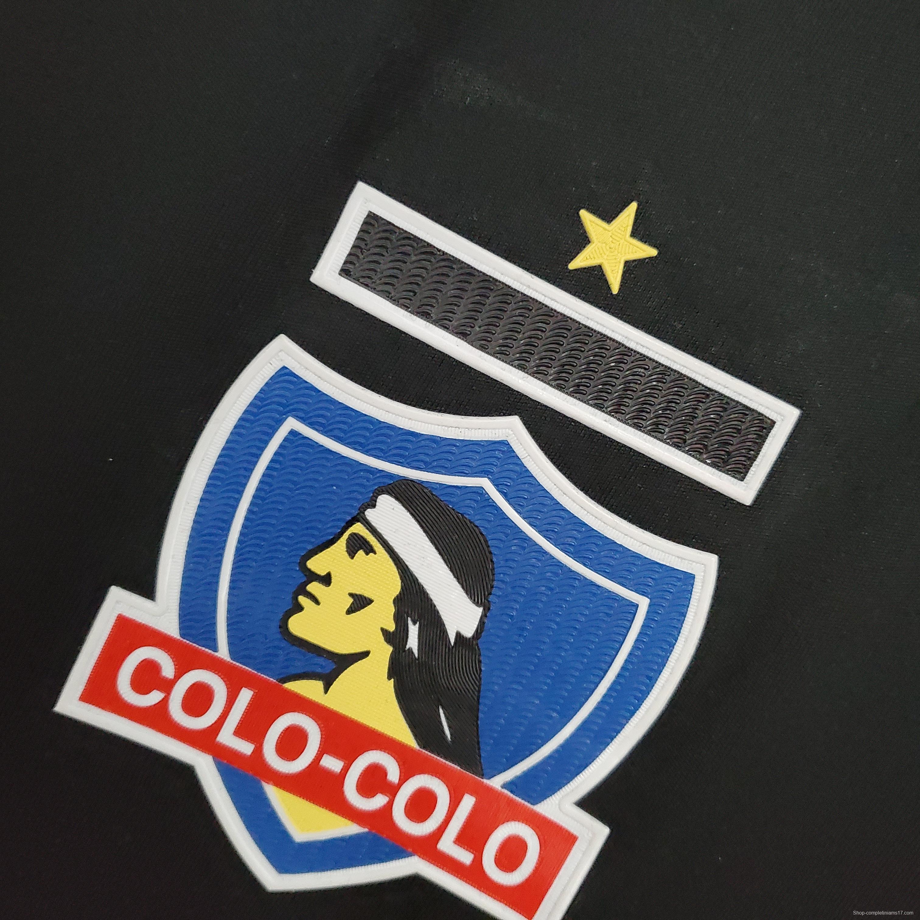 colo colo 13 times champion edition black Soccer Jersey