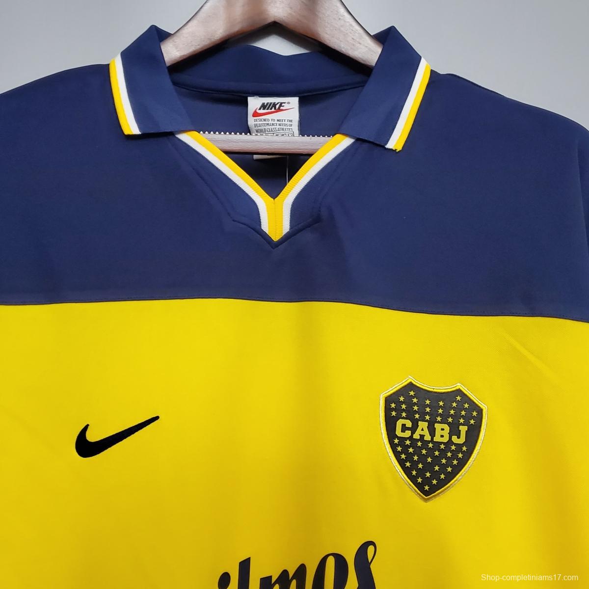 Retro Boca Juniors 1999 home Soccer Jersey