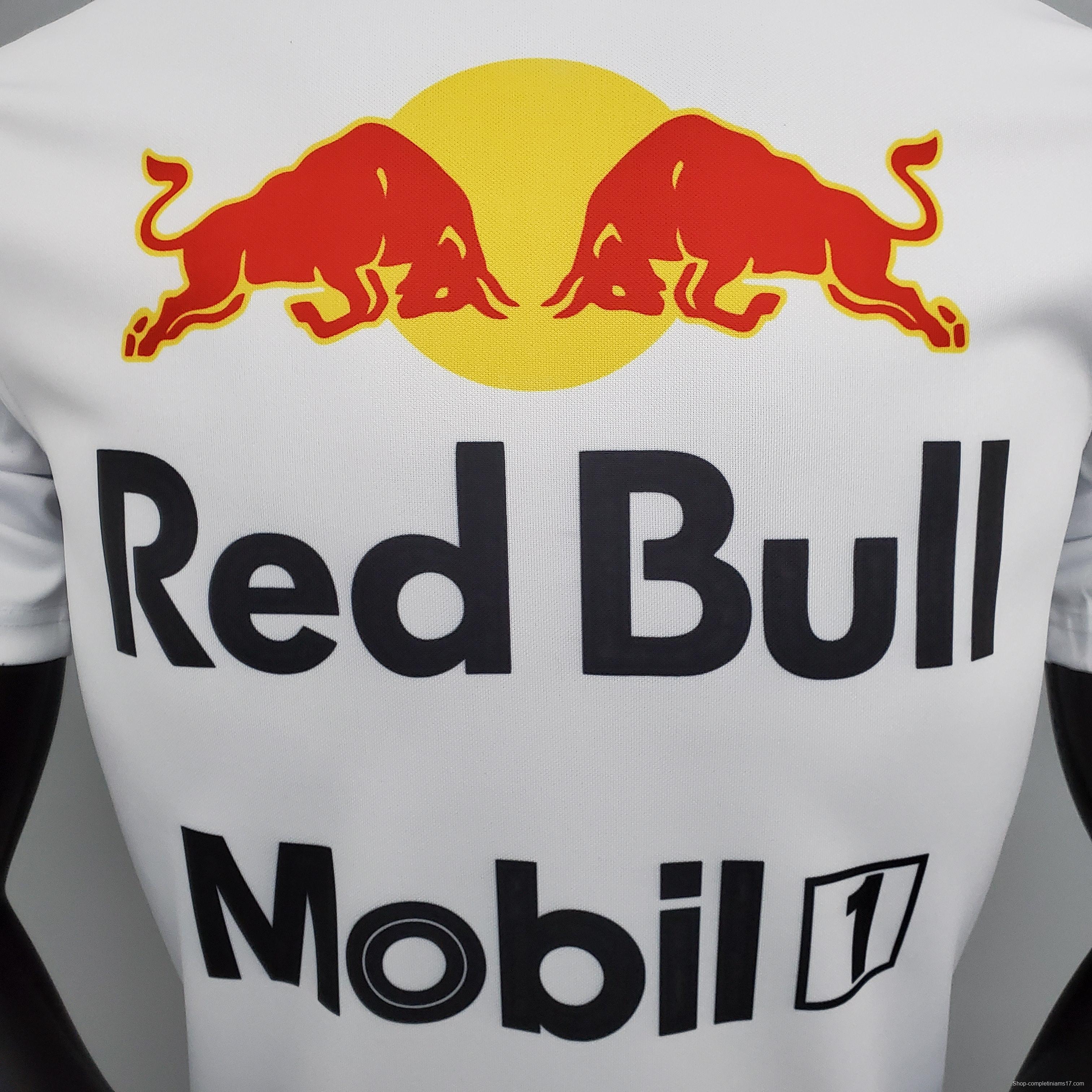 F1 Formula One; Red Bull Racing Suit; White s-5xl