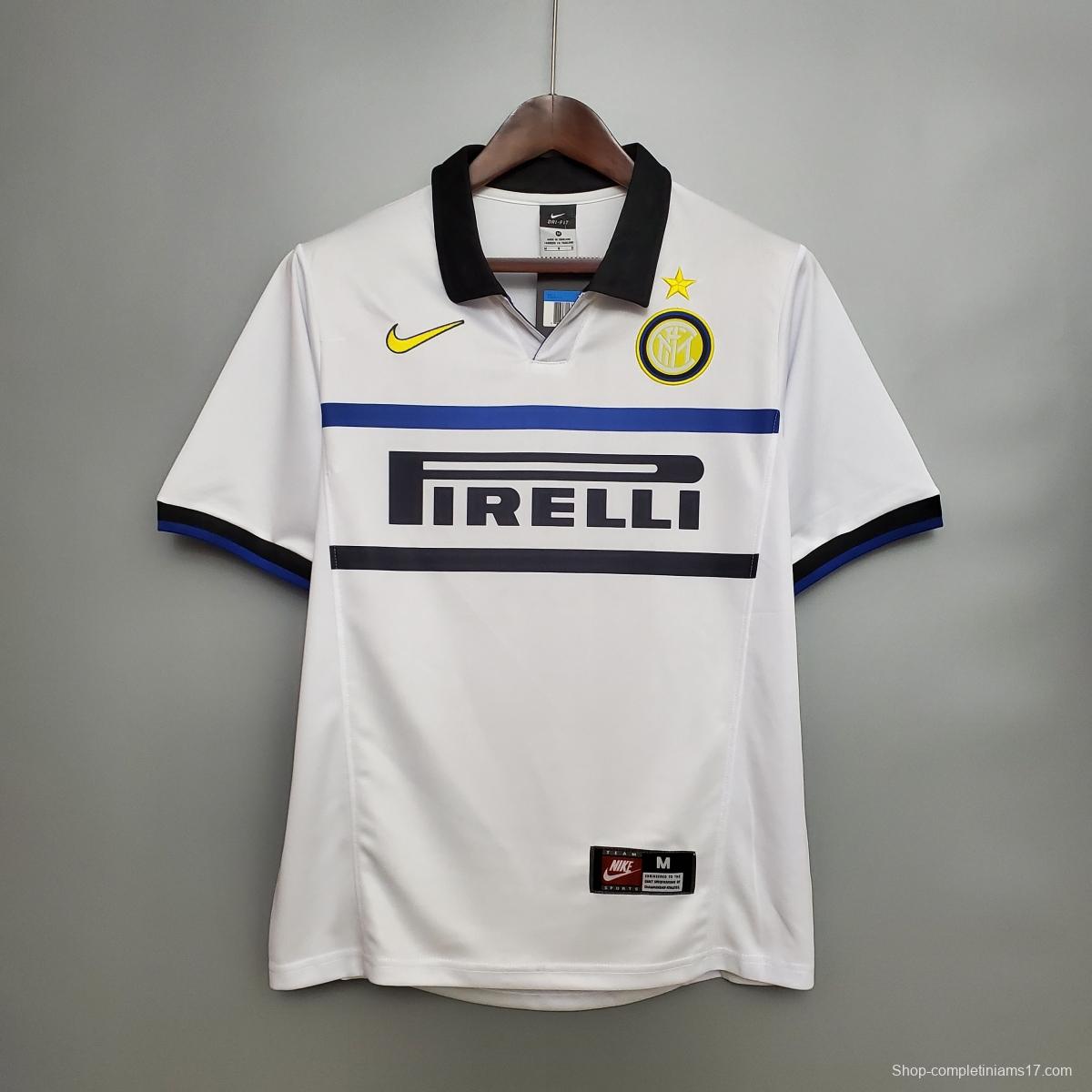 Retro 98/99 Inter Milan away Soccer Jersey