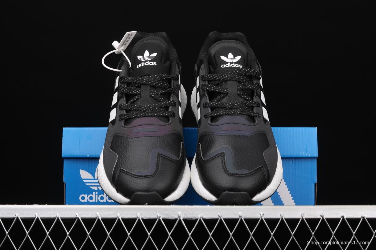 Adidas Day Jogger 2020 Boost FW4052 New Night Walker second Generation Leather 3M reflective Popcorn vintage running shoes