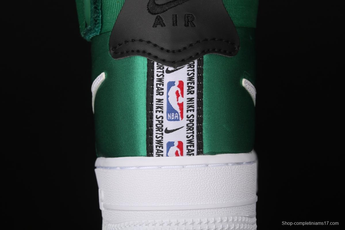 NIKE Air Force 1 High LV8 NBA joint name silk stitching high-top casual board shoes BQ4591-100