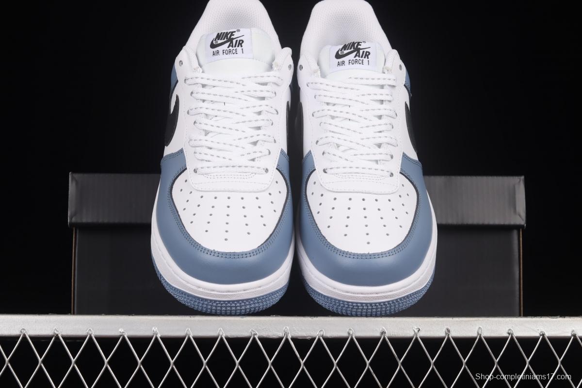 NIKE Air Force 1'07 Low Sky Blue Color Matching Low Top Casual Sneakers CQ5059-109