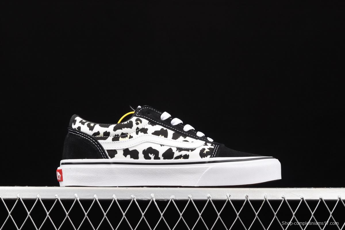 Vans Style 36 million black leopard print zebra print low-top casual shoes VN0A3TLAA25