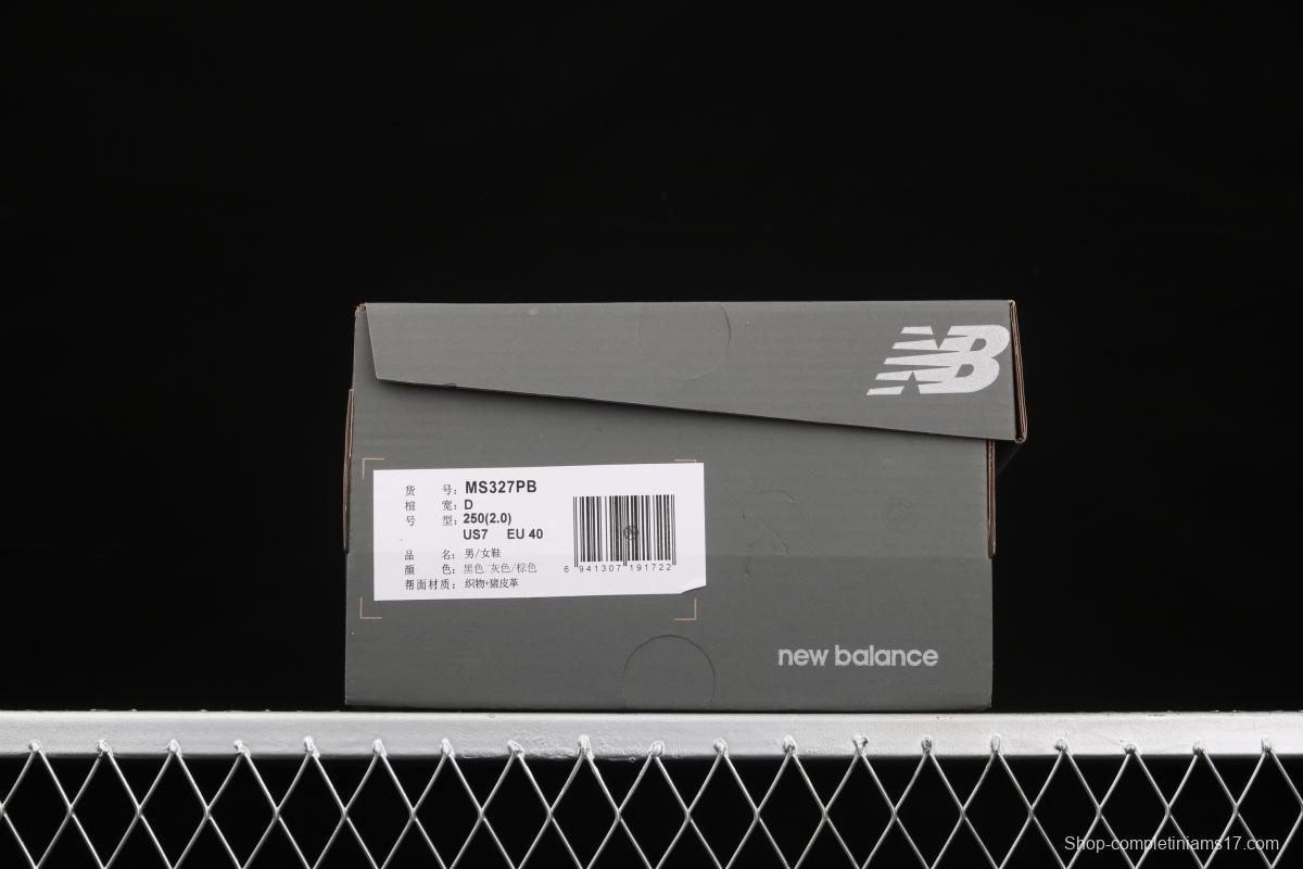 New Balance MS327 series retro leisure sports jogging shoes MS327PB