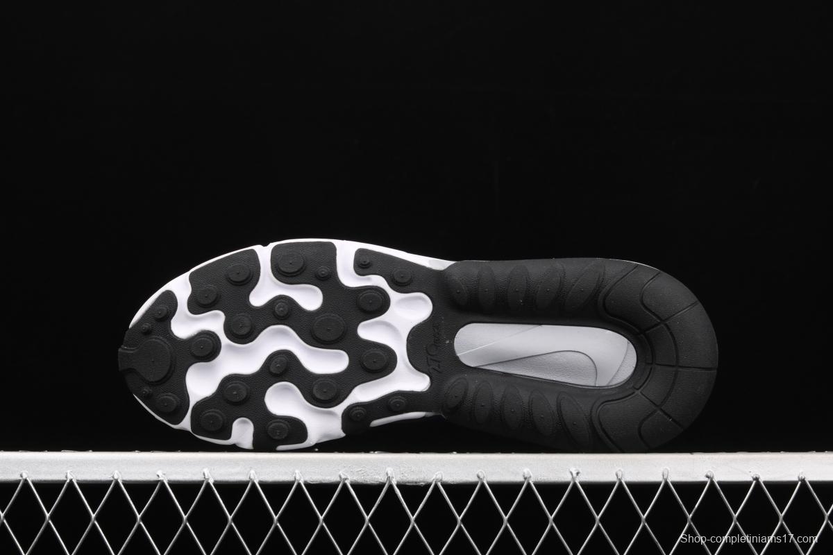 NIKE Air Max 270React new high-frequency mesh function half-palm air cushion cushioning running cloth shoes CW3094-100