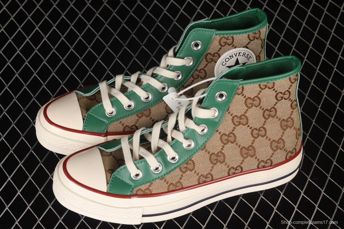 Remake Con Gucci x Converse Converse Trend High Top Casual Sneakers 169769C