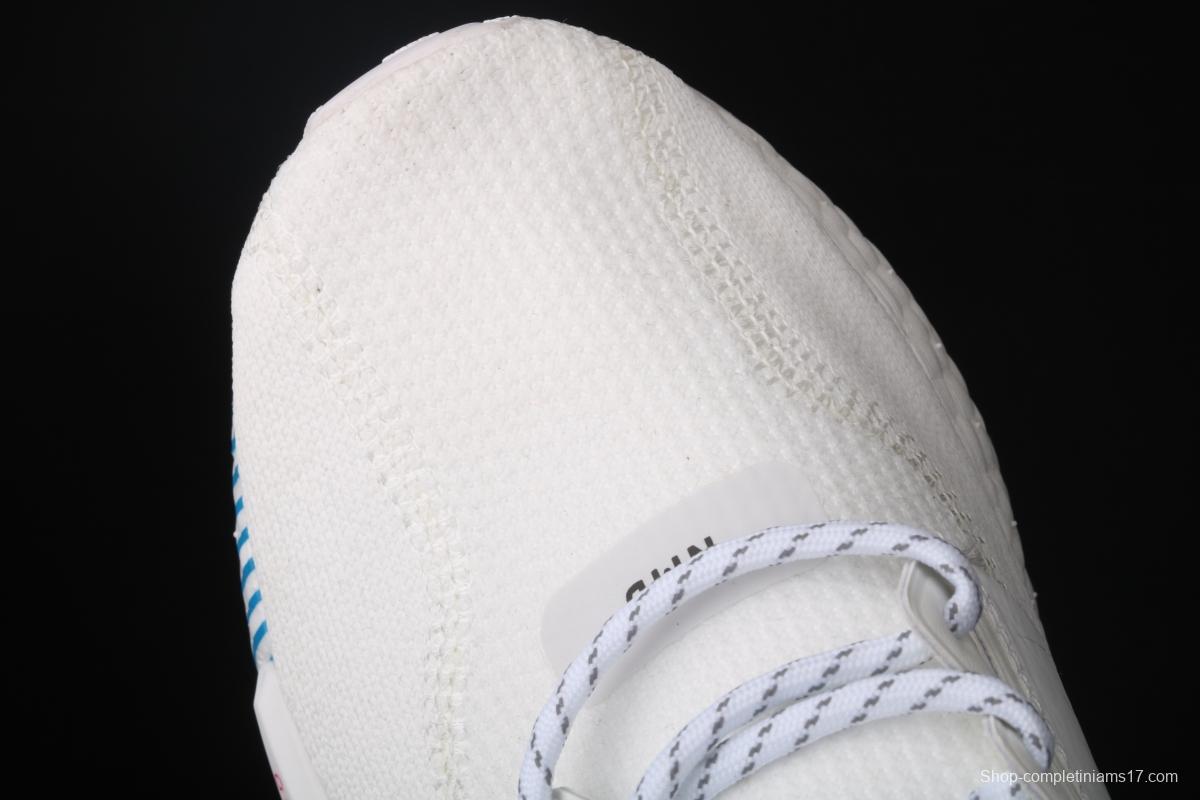 Adidas NMD R1 Boost V2 FY1439 second generation elastic knitted surface popcorn running shoes