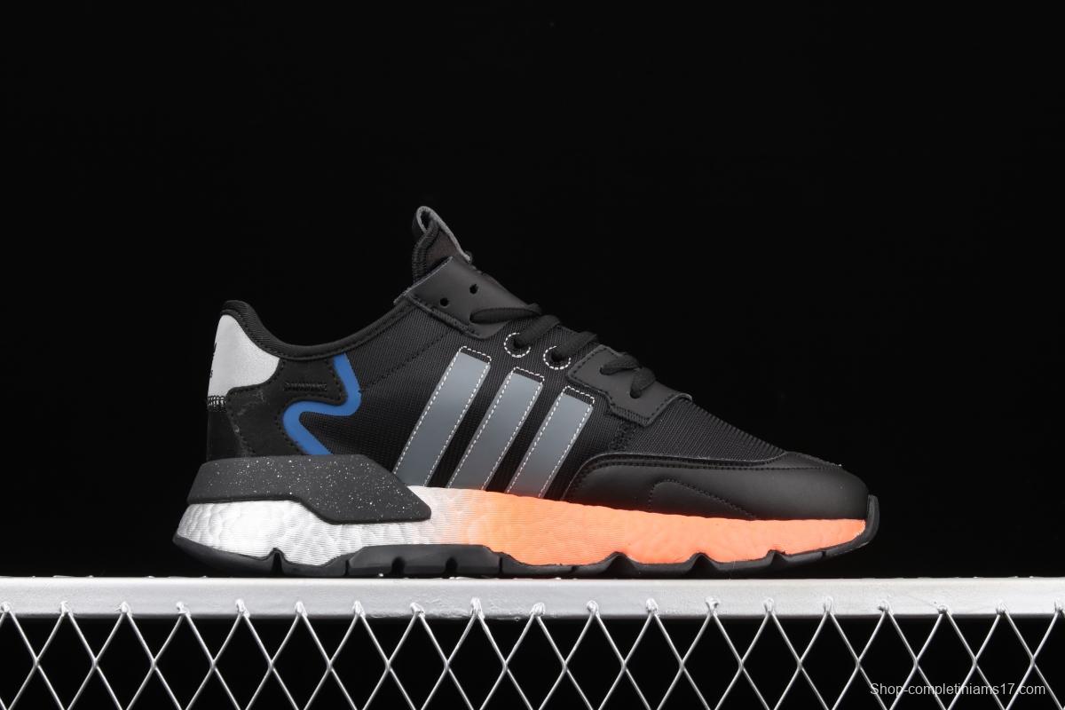 Adidas Nite Jogger Boost FY3686 3M reflective retro running shoes