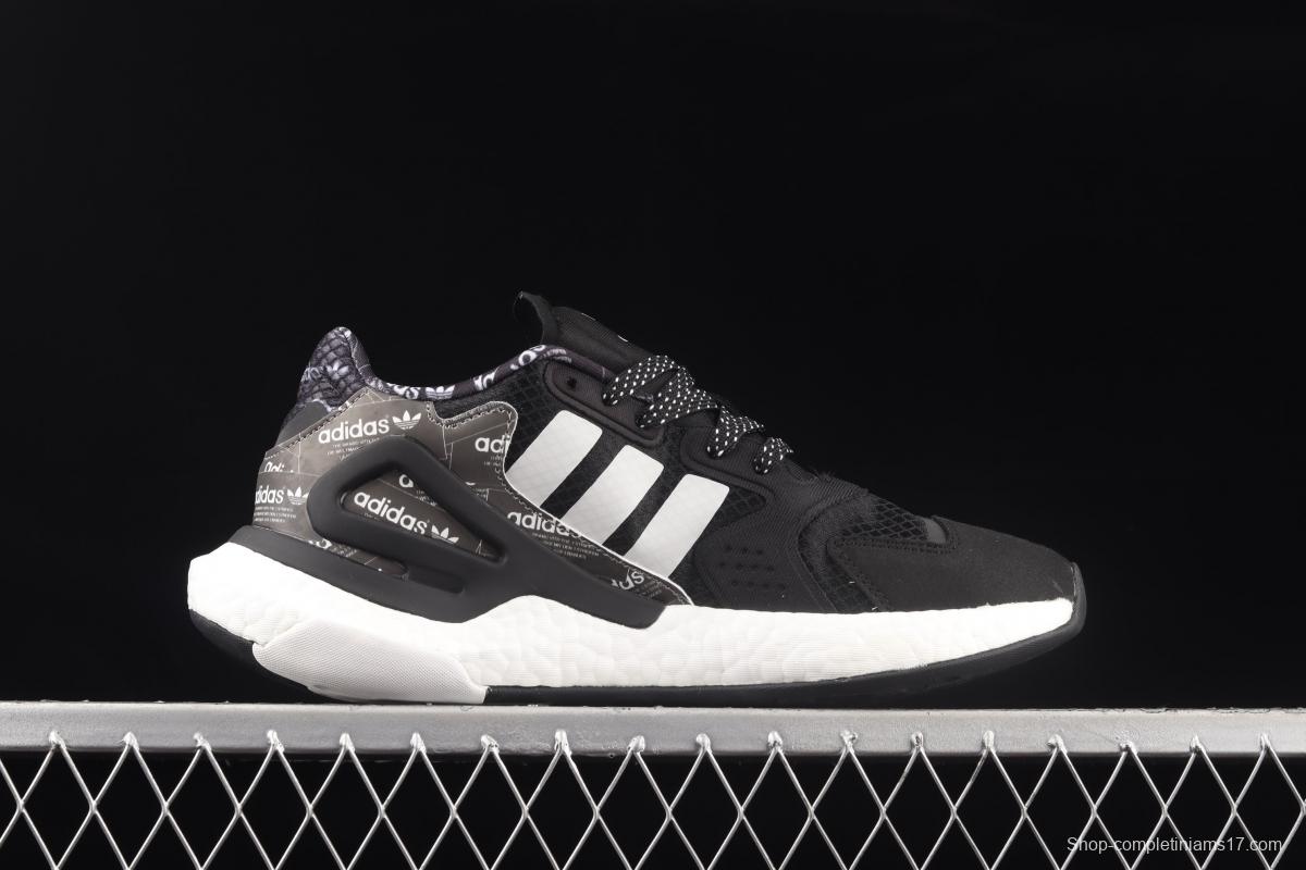 Adidas Day Jogger 2020 Boost FW3023 new Nightwalker second generation popcorn vintage running shoes