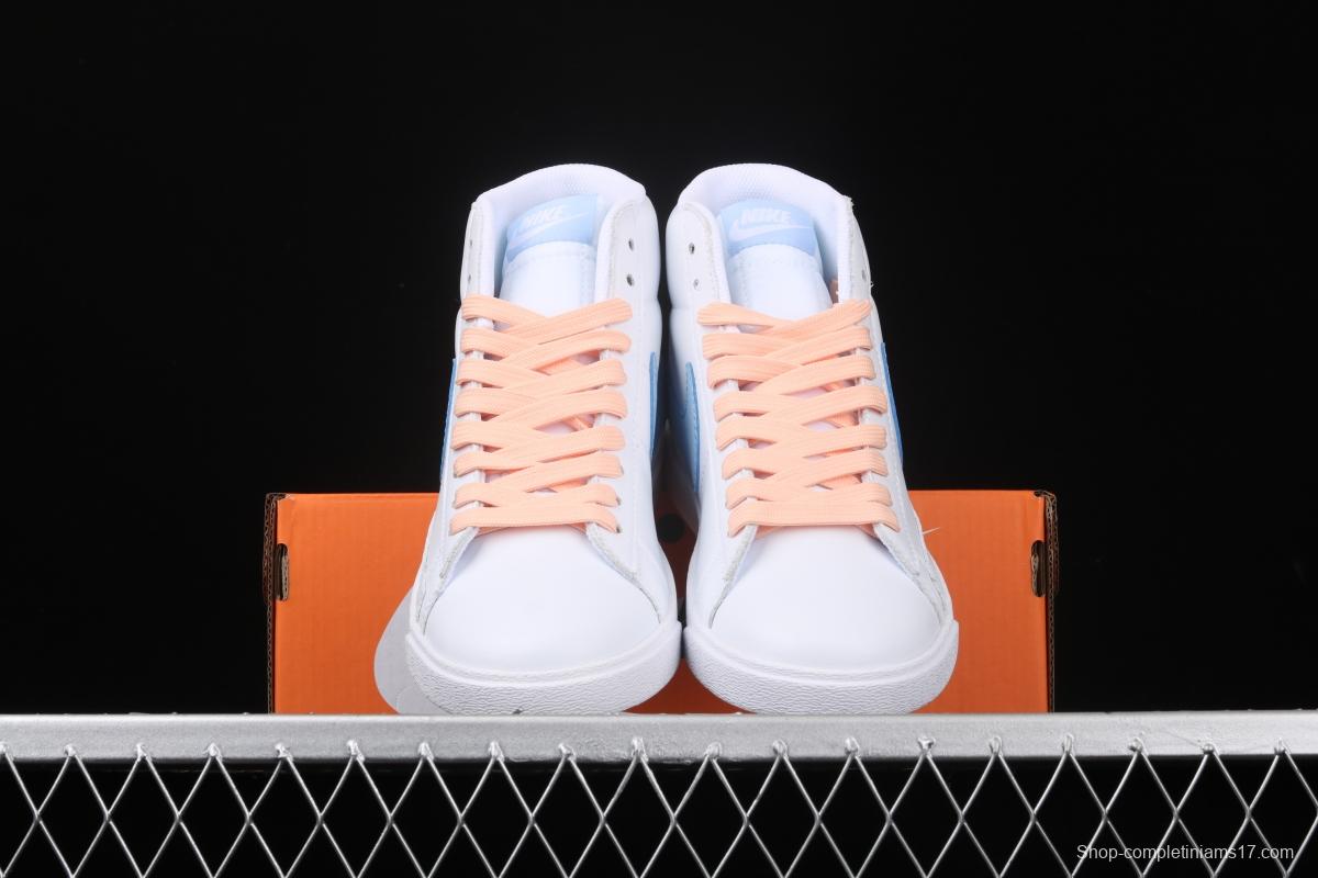 NIKE Blazer Mid Vintage Suede trailblazer leather high-top leisure sports board shoes AV9376-604
