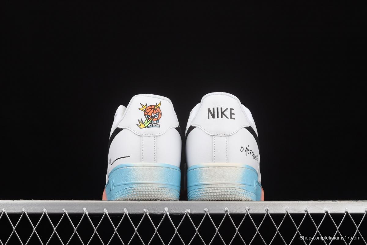 NIKE Air Force 11607 Low video game graffiti low-top casual board shoes DJ4679-101,