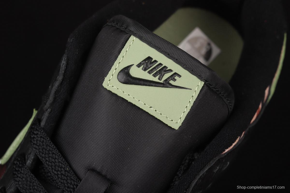 NIKE SB DUNK Low Russet Cedar camouflage asymmetrical mandarin duck army green dunk series retro low-side leisure sports skateboard shoes DH0957-001