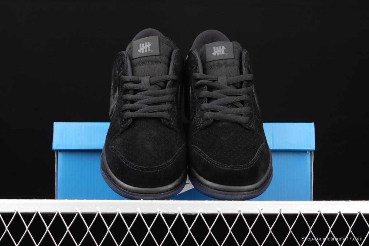 UNDFEATED x NIKE DUNK Low black soul color dunk series low-side leisure sports skateboard shoes DO9329-001
