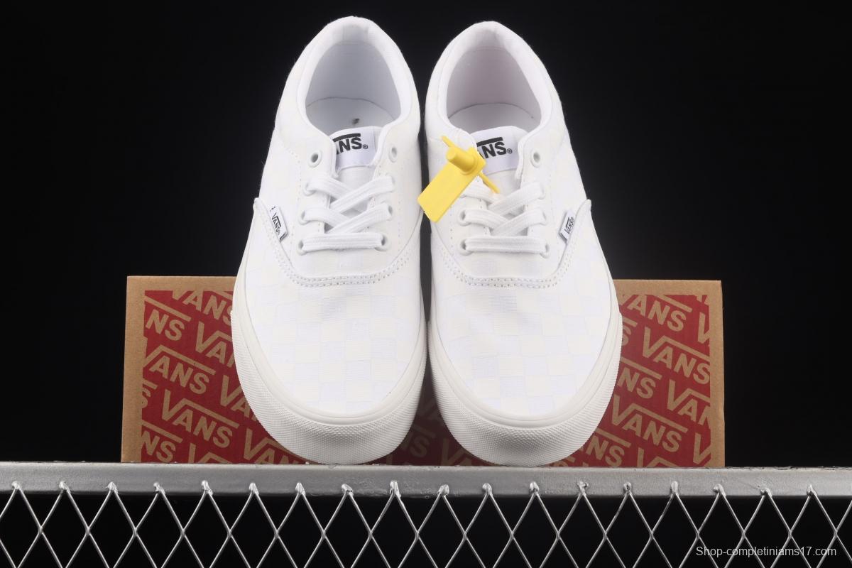 Vans Style 36 Milk White Chess Lattice low-top casual board shoes VN0A3WN3VEE