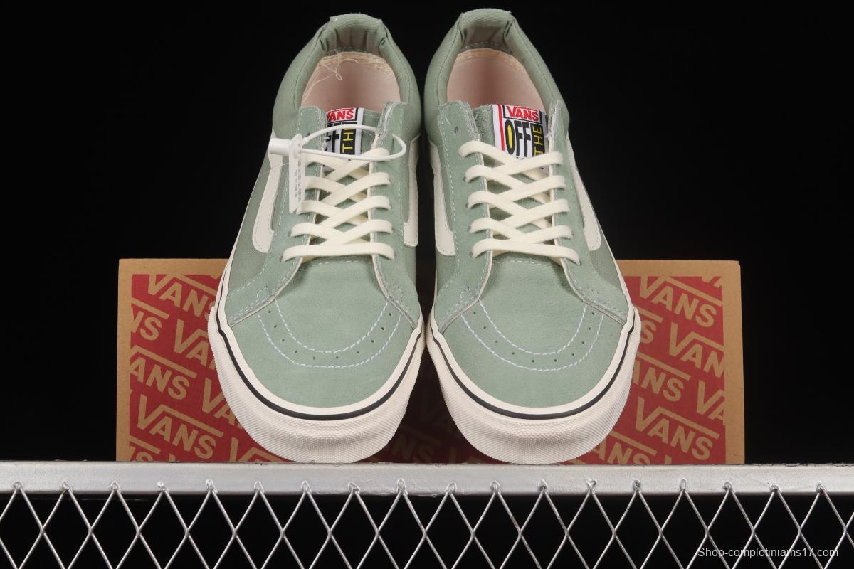 Vans Sk8-Low Shawn Yue with the same paragraph 2022 spring and summer new mint green low-top casual board shoes VN0A4UWIB82