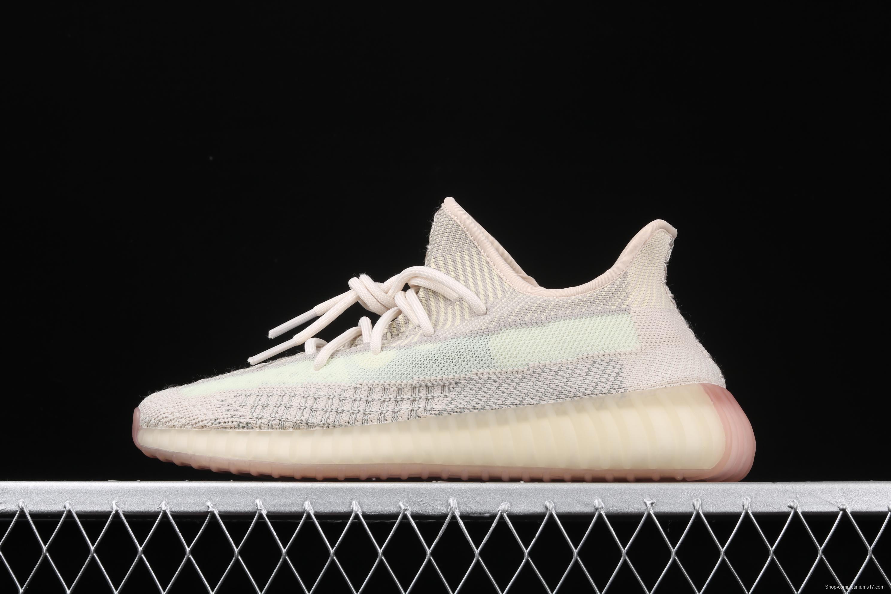 Adidas Yeezy 350 Boost V2 FW5318 Darth Coconut 350 second generation hollowed-out swan white sky star color matching