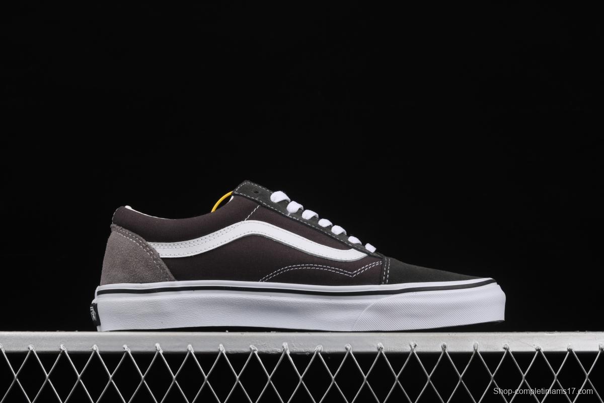 Vans Old Skool Vance black, white and gray color low-side vulcanized canvas casual shoes VN0A4BVAK10