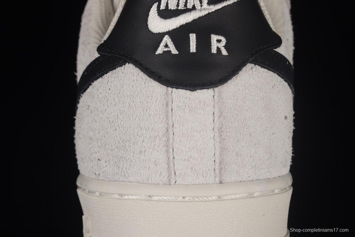 NIKE Air Force 1x 07 Low gray-black hook low-top casual board shoes BG5120-315