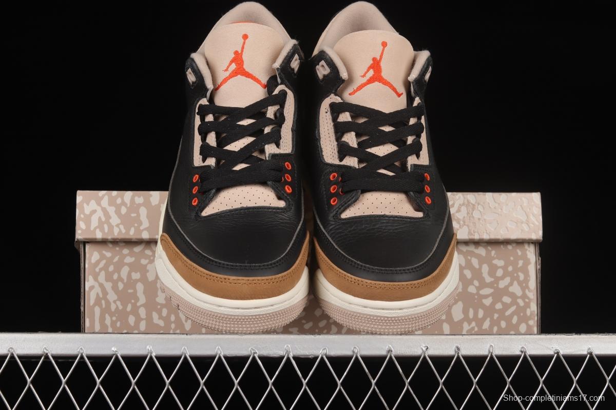 Air Jordan 3 SE Denim AJ3 Joe 3 Black Brown Cement CT8532-008