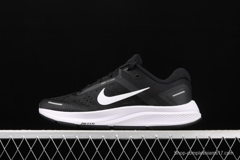 NIKE Air Zoom Structure 23 structure series mesh wire drawing breathable running shoes CZ6721-001