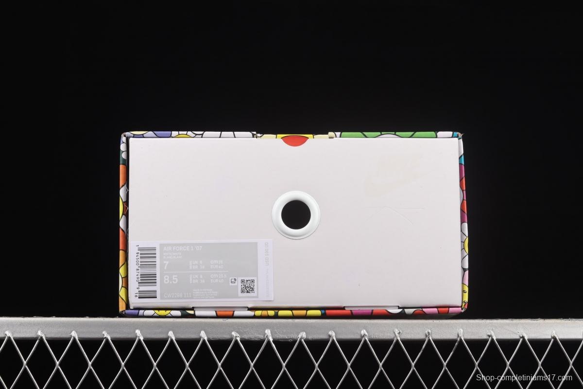 Takashi Murakami x NIKE Air Forece 11607 Low Takashi Murakami's low-top casual board shoes CW2288-111,