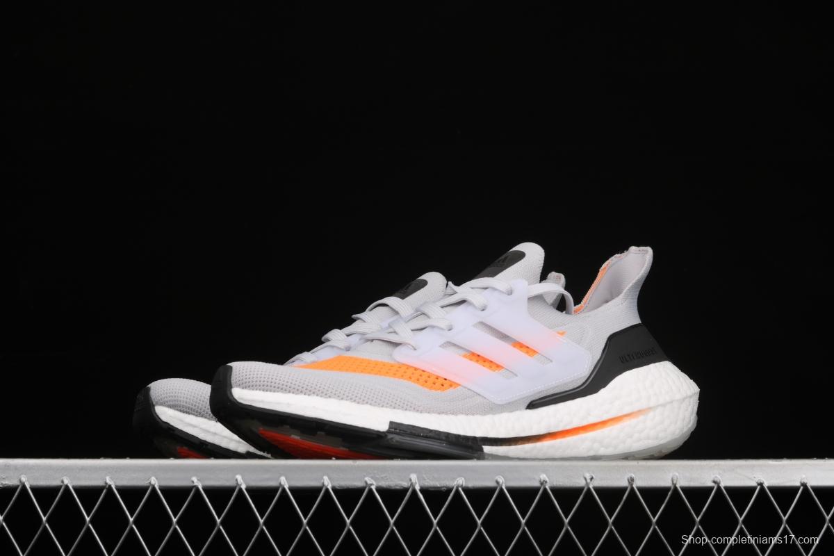 Adidas Ultra Boost 21 Consortium FY5391 Das new 7.0 thick-soled popcorn running shoes