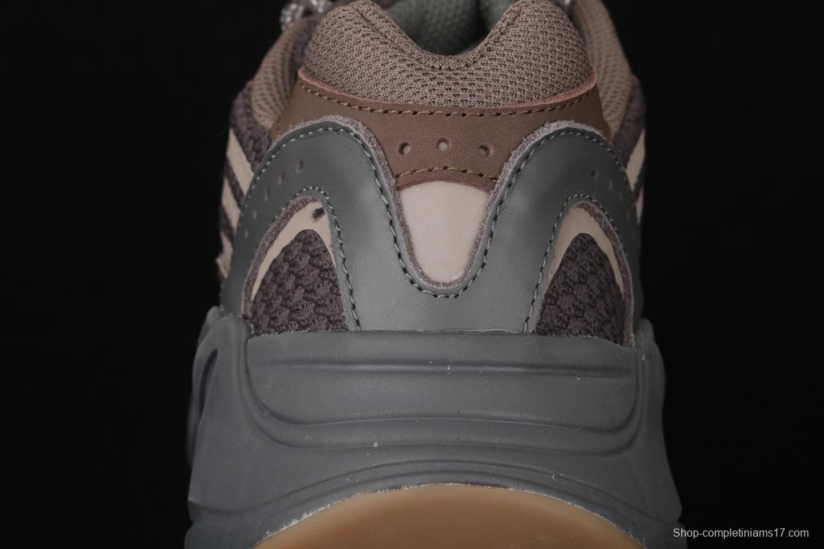 Adidas Yeezy Boost 700Inertia EG6860 Kanye coconut 700gray brown running shoes 3M reflective BASF popcorn