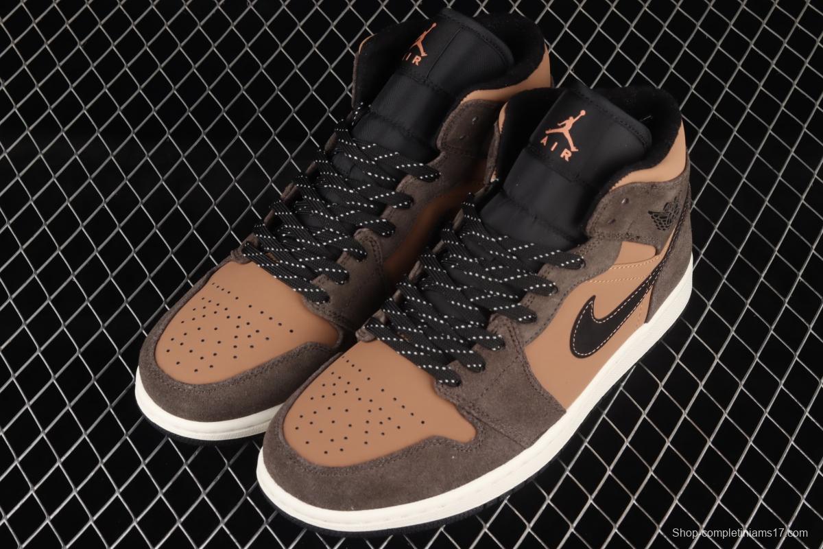 Air Jordan 1 Mid Earth Brown DC7294-200