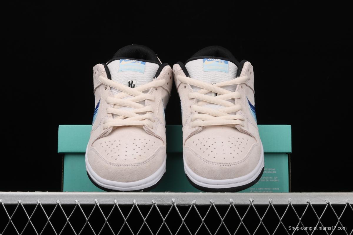 NIKE DUNK SB Low Pro road travel blue hook white blue low-top men's casual board shoes CT6688-200