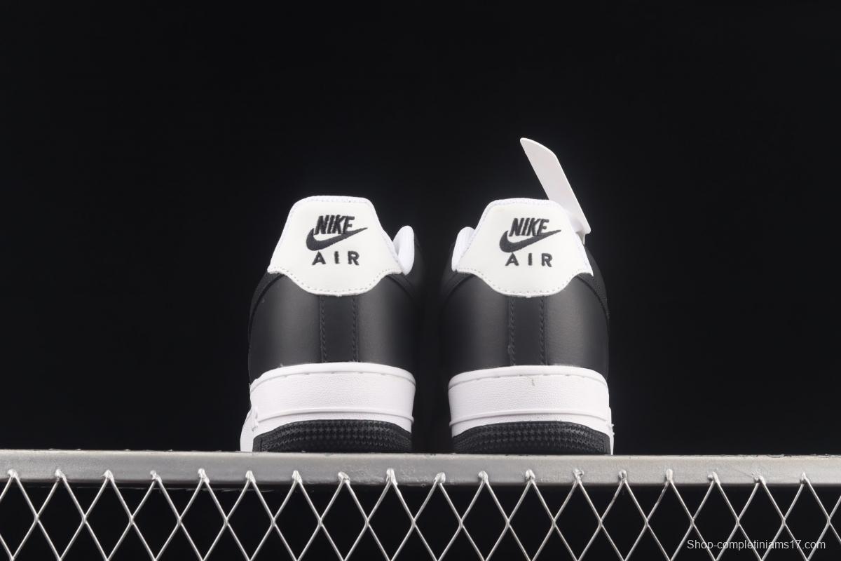 NIKE Air Force 1x 07 Low black and white panda classic low-top casual board shoes AQ4134-100