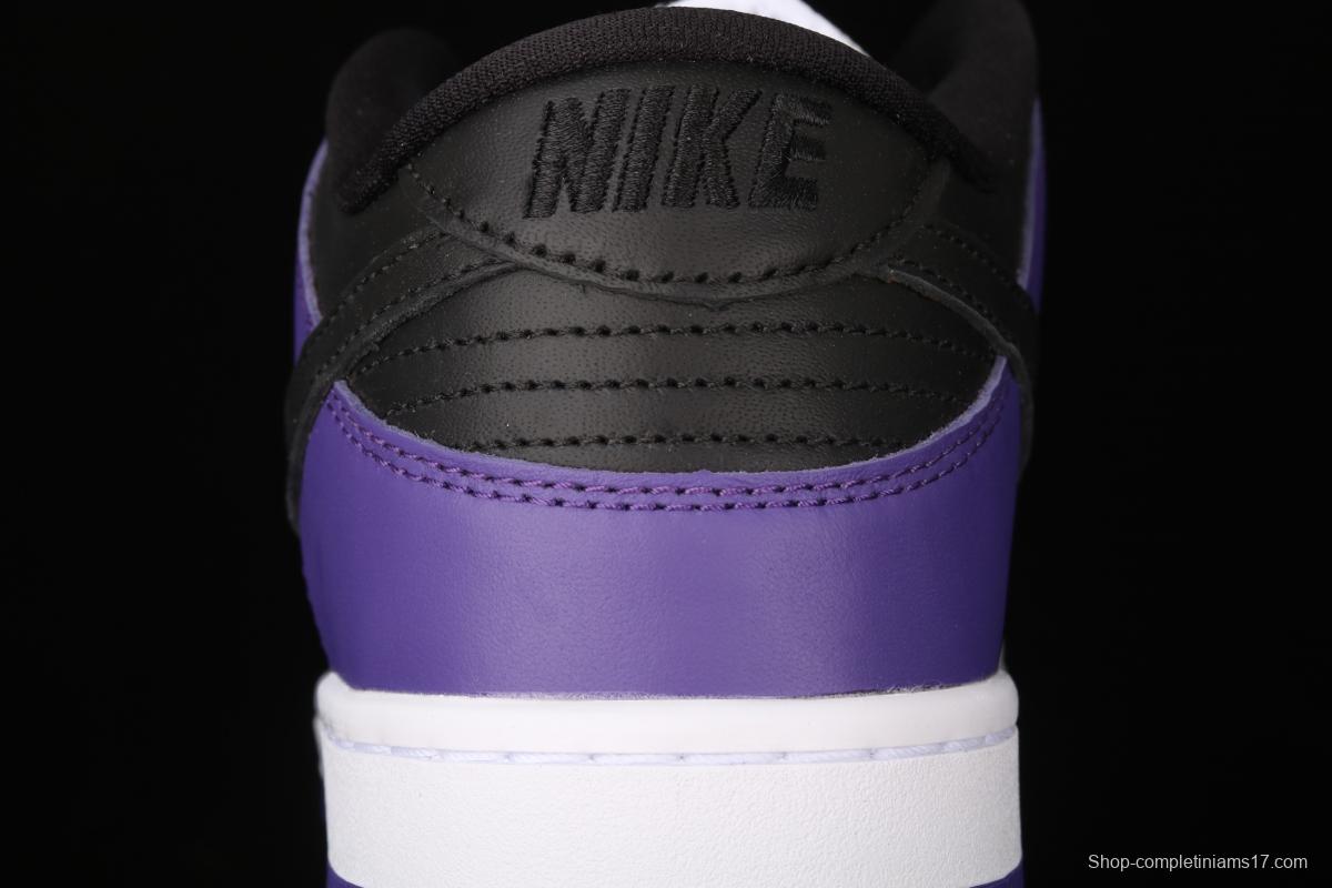 NIKE SB DUNK Low Court Purple black and purple North Carolina low-top leisure sports skateboard shoes BQ6817-500