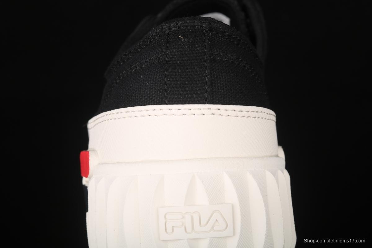 FILA 2021 new thick bottom biscuit small white shoes F12W124342FBK