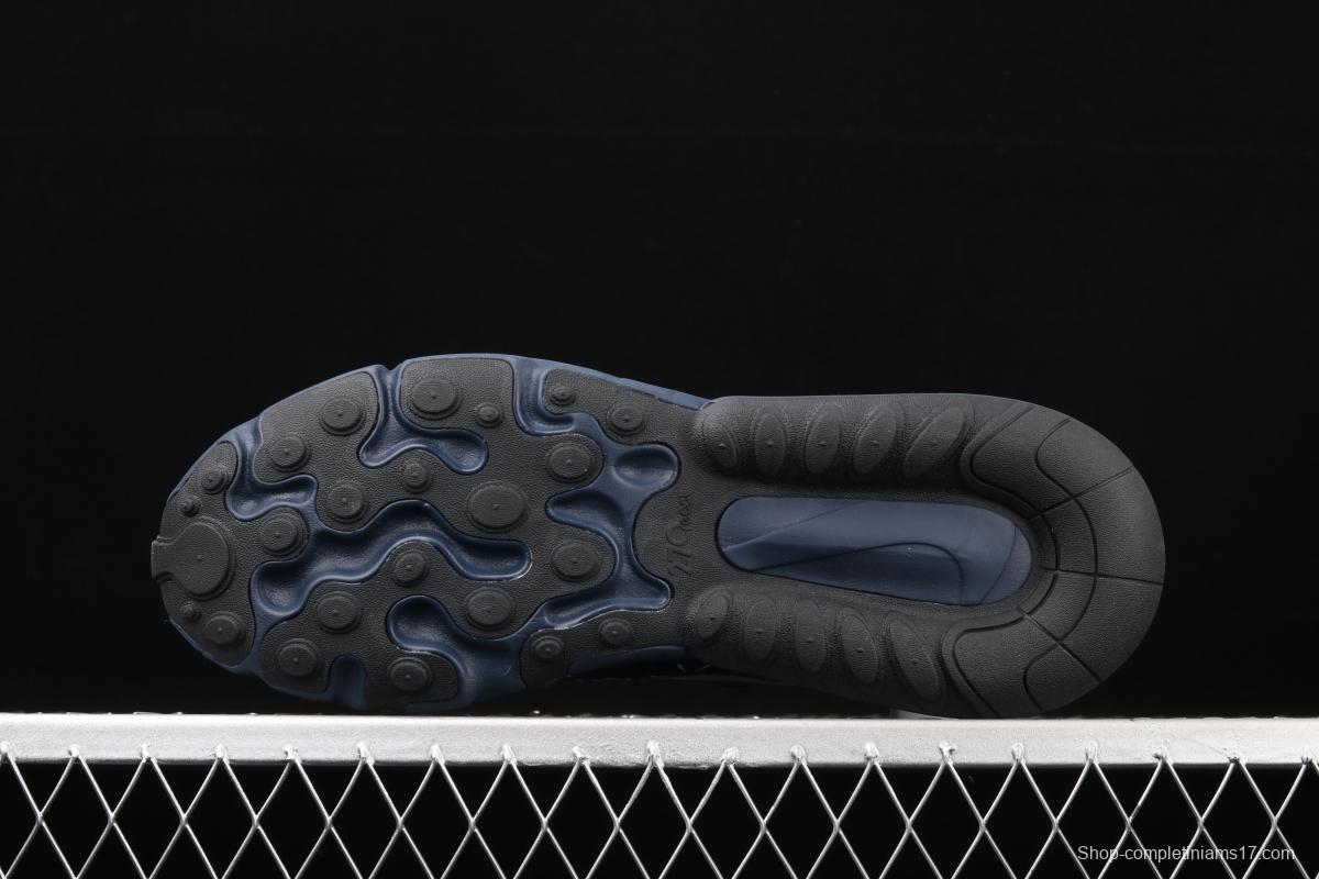 NIKE Air Max 270React new high-frequency mesh hollowing out function half-palm air cushion running shoes CT2538-001