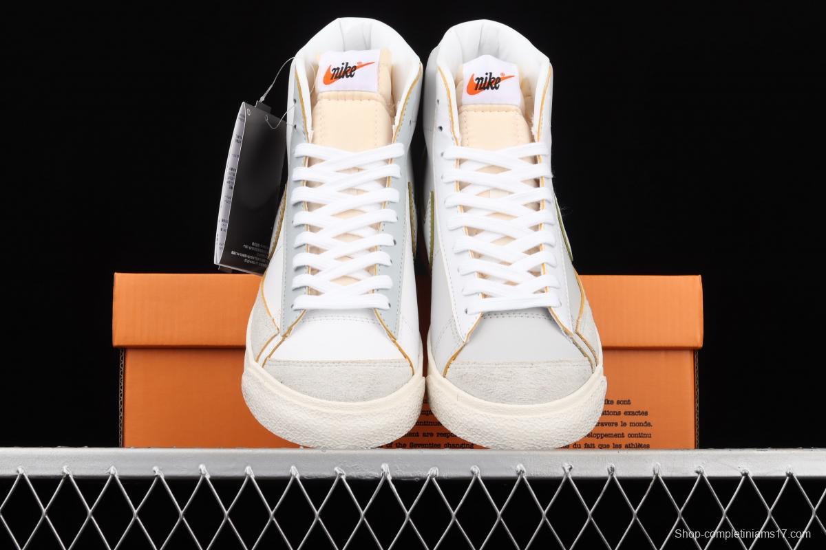 NIKE Blazer Mid GS Trail Blazers high-top casual board shoes DC5203-100