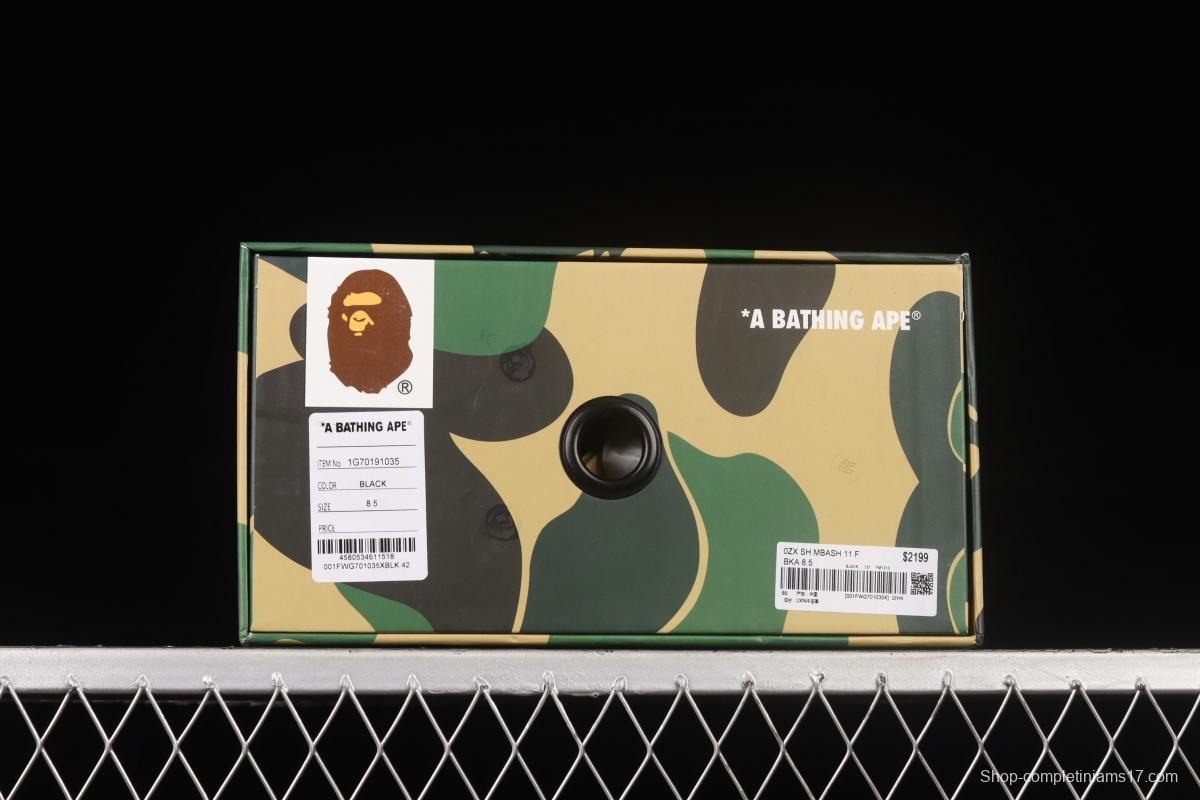 Human MAdidase Bape Sta Sk8 To Nigo trend godfather Nigo brand ape head classic skateboard shoes leisure sports shoes 1G70191035 light blue