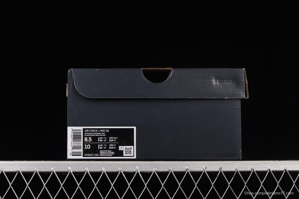 NIKE Air Force 1 Mid Jewel NYC Zhongbang casual board shoes DH5622-100