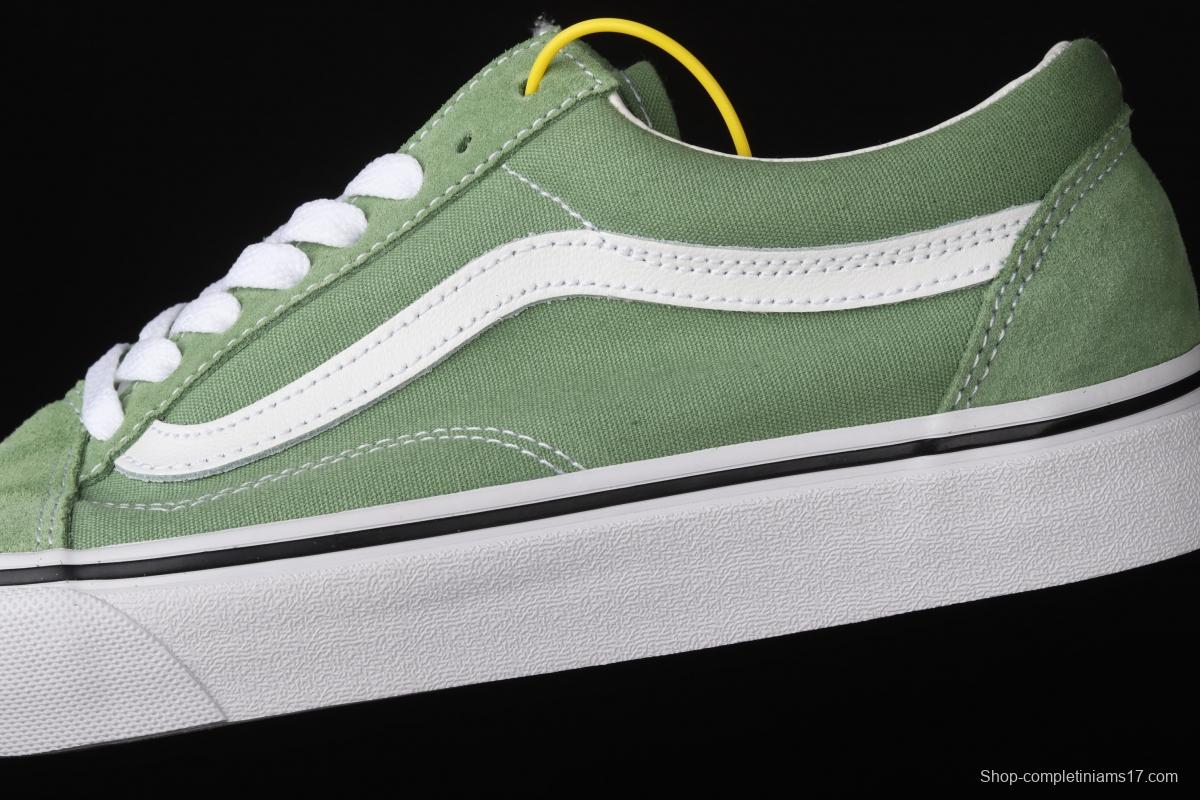 Vans Old Skool grass green low-side vulcanized casual board shoes VN0A3WKT4G6