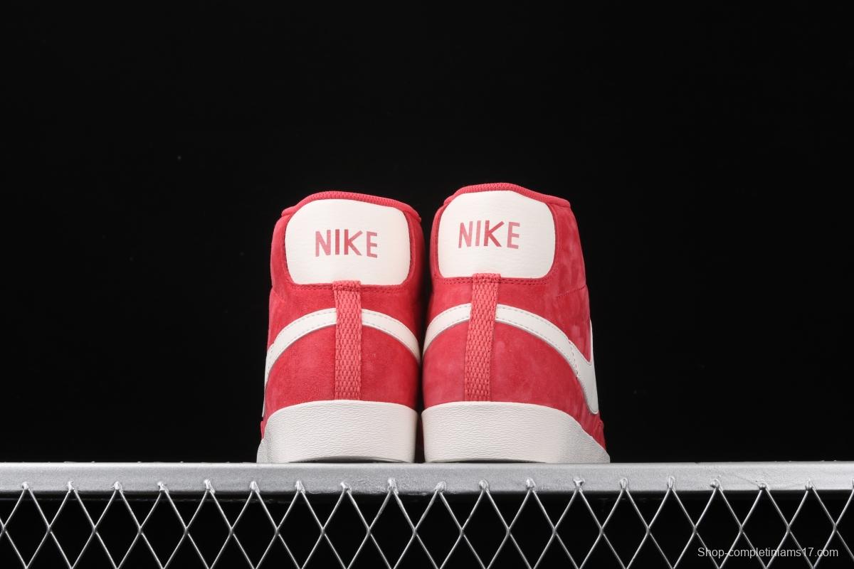 NIKE Blazer Mid Vntg Suede Trail Blazers high-top leisure sports board shoes 917862-602