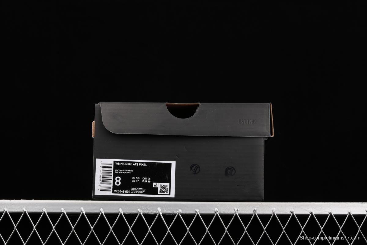 NIKE Air Force 1 Pixel deconstructing wind low top casual board shoes CK6649-004