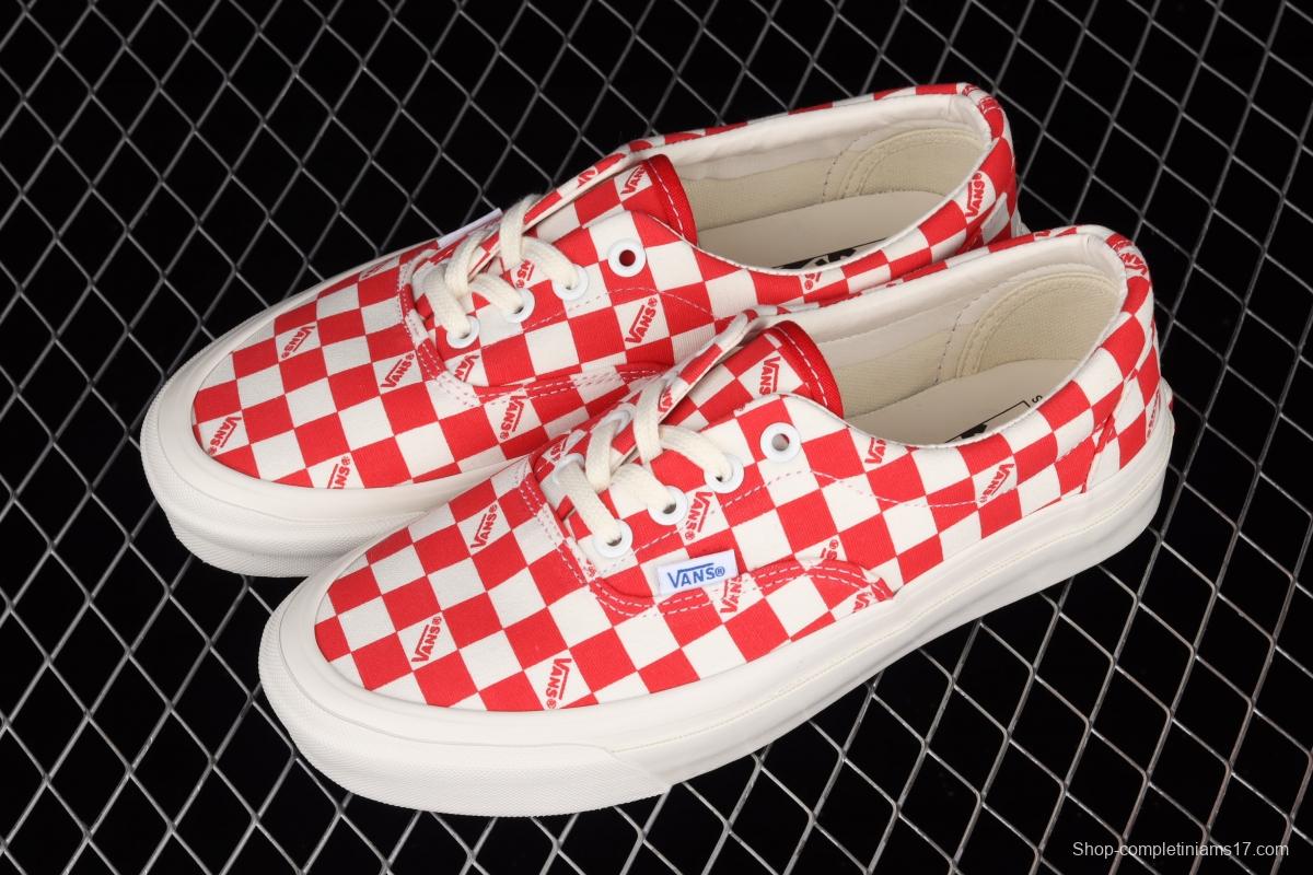 Vans Vaul OG Era LX high-end branch line series checkerboard element low upper board shoes VN0A3CXN9V9