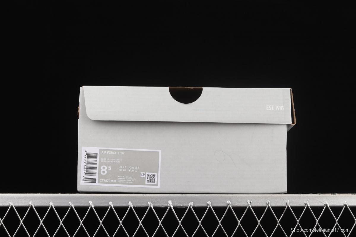 Nike Air Force 11607 Low classic medium-top casual board shoes CT7876-994