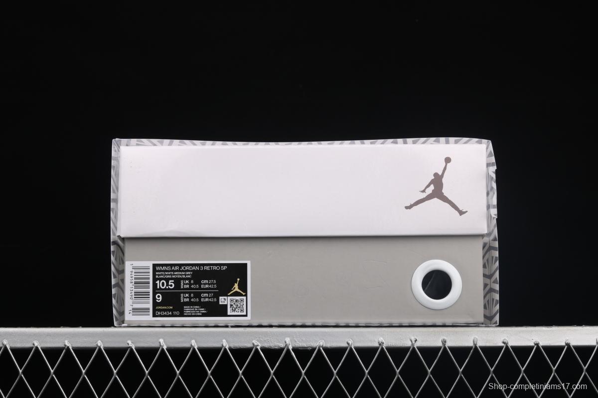 A Ma Mani é re x Air Jordan 3 AJ3 Joe 3 co-branded basketball shoes DH3434-110