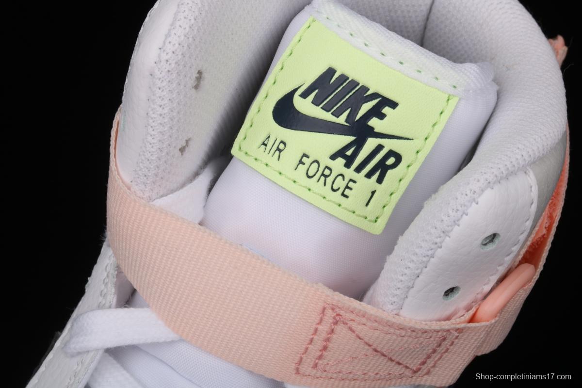 NIKE Air Force 1 Mid Dream Paris Zhongbang Leisure Board shoes 334031-117