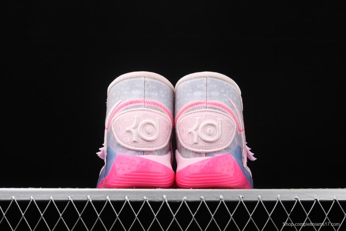 NIKE Zoom KD12 XMAS What The Aunt Pear I Durant 12 generations of seven-in-one professional basketball shoes CT2740-900