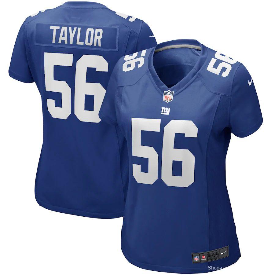 Women's Lawrence Taylor Royal Retired Player Limited Team Jersey