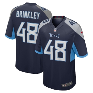 Men's Beau Brinkley Navy Player Limited Team Jersey