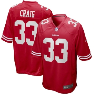 Men's Roger Craig Scarlet Retired Player Limited Team Jersey